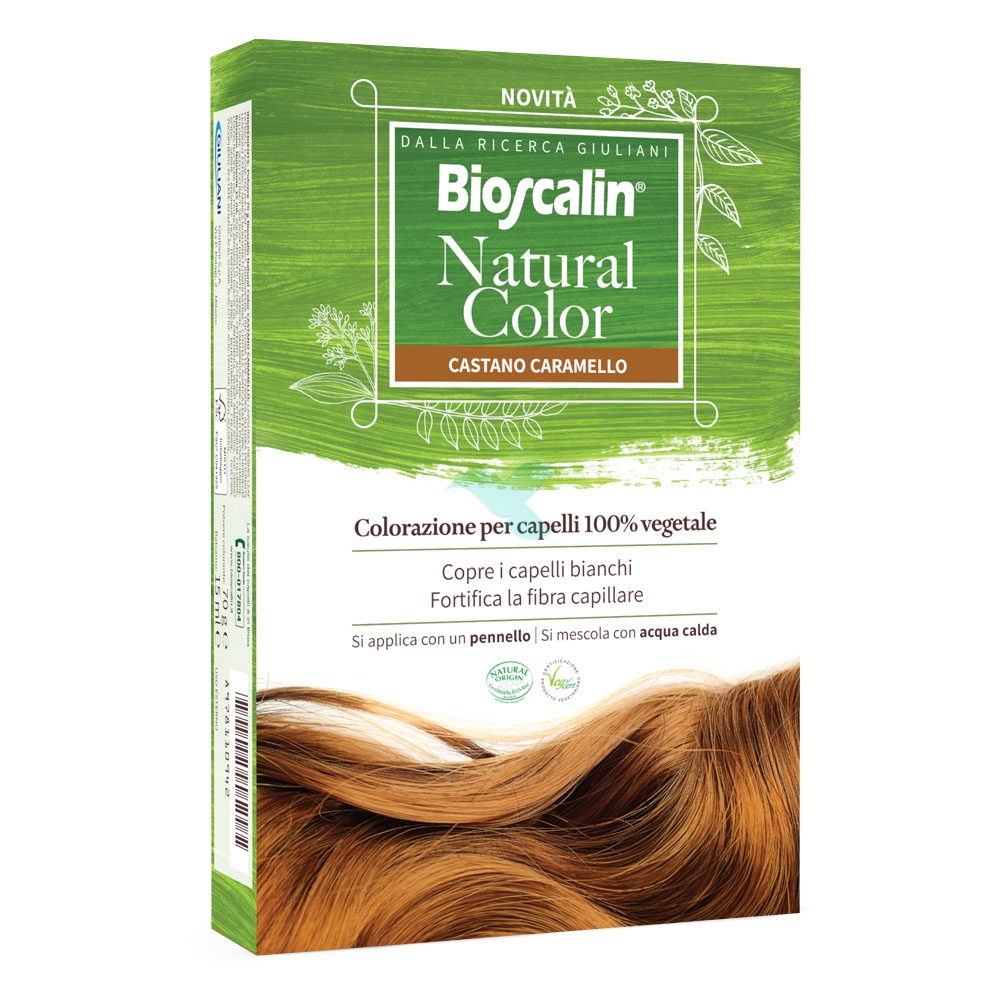 Bioscalin Linea Natural Color Tintura Capelli Tintura Vegetale Biondo Naturale