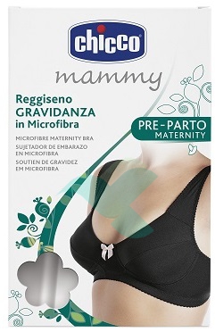 Chicco Mammy Reggiseno Microfibra Gravidanza Nero 5c