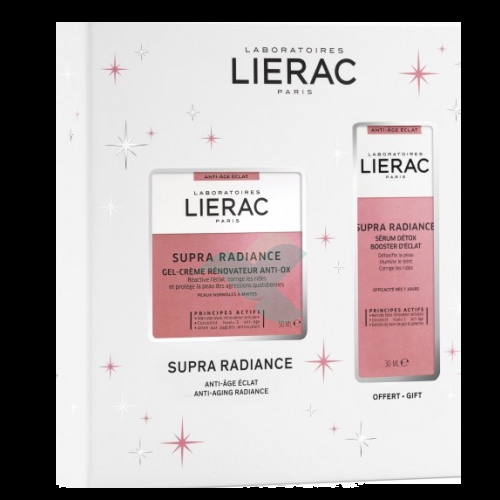 Lierac Coffret Supra Radiance Cream Gel