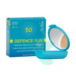 BioNike Linea Defence Sun SPF50 Fondotinta Compatto Pelli Sensibili 1 Ambra
