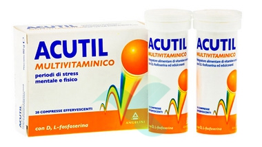 Acutil Multivitaminico Linea Classic Integratore Alimentare 20 Cpr Effervescenti
