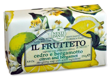 Nesti Linea Il Frutteto Sapone Vegetale Cedro e Bergamotto 250 g