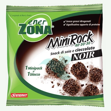 EnerZona Linea Alimentazione Dieta a ZONA Minirock Cioccolato Fondente 40-30-30