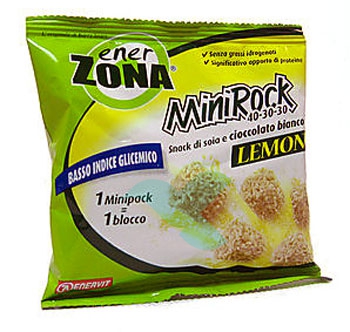 EnerZona Linea Alimentazione Dieta a ZONA Minirock Limone 40-30-30