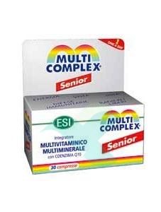Esi Linea Vitamine e Minerali Multicomplex Senior Integratore 30 Compresse