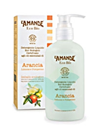 L'Amande Linea Eco Bio Detergente Liquido Arancia Limone Pompelmo 250 ml