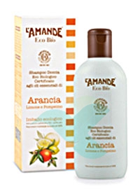 L'Amande Linea Eco Bio Doccia Shampoo Arancia Limone Pompelmo 200 ml