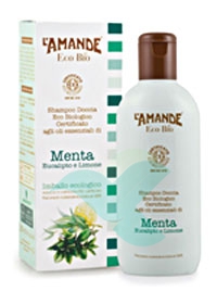 L'Amande Linea Eco Bio Doccia Shampoo Menta Eucalipto Limone 200 ml