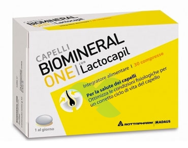 Biomineral Linea Hair Terapy One con Lactopil Capelli Deboli 30 Compresse