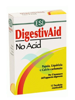 Esi Linea Benessere Stomaco DigestivAid No Acid Anti-Acido 12 Tavolette Mastic