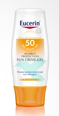 Eucerin Linea Solare Sun Allergy Protezione Dermatologica SPF50 Crema Gel 150 ml