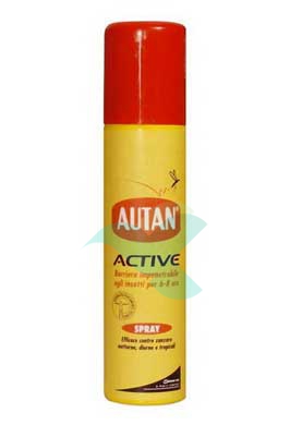 Autan Linea Active Spray Delicato Insetto-Repellente 75 ml