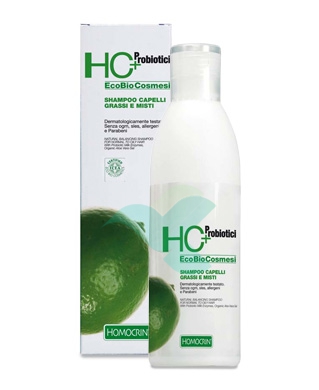 Specchiasol Linea Homocrin HC+ Eco Bio Shampoo Capelli Grassi e Misti 250 ml
