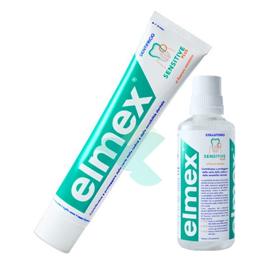 elmex Linea Igiene Dentale Quotidiana Sensitive Plus Dentifricio + Colluttorio