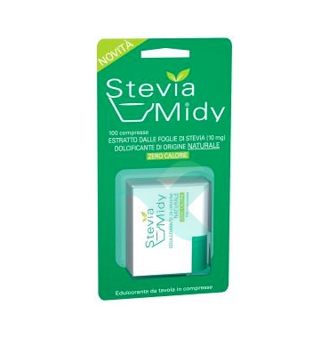 Esi Linea Alimentazione Speciale Stevia Midy Dolcificante Naturale 100 Compresse