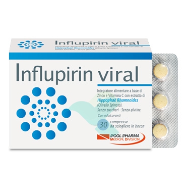 PoolPharma Linea Difese Immunitarie Influ-Pirin Viral 30 Compresse Orosolubili