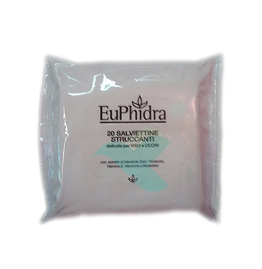 EuPhidra Linea Make-up Trattamento Struccante 20 Salviettine Delicate Viso Occhi