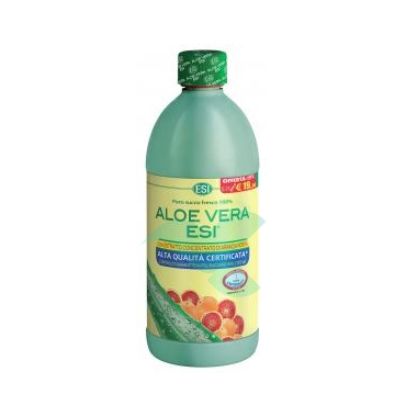 Esi Linea Depurazione e Benessere Aloe Vera Puro Succo Gusto Arancia Ros 1000 ml