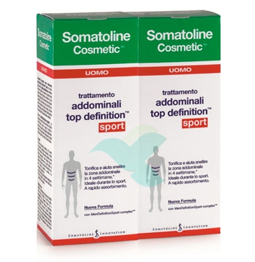 Somatoline Cosmetic Linea Uomo Snellente Top Definition Sport 2x200 ml Duetto