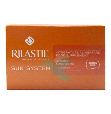 Rilastil Linea Sun System PPT Integratore Complemento Protezione Solare 30 Caps