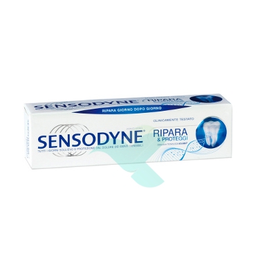 Sensodyne Linea Igiene Dentale Quotidiana Dentifricio Ripara e Proteggi 75 ml