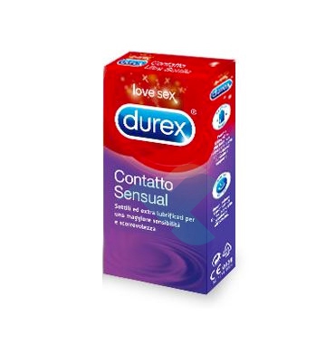 Durex Linea Feeling Contatto Sensual Profilattici Confezione con 12 Profilattici