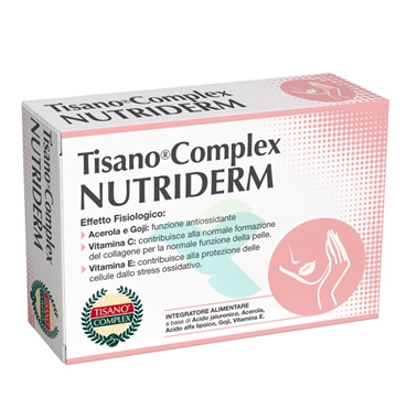 Tisanoreica 2 Linea Tisano-Complex Nutriderm Integrazione Alimentare 30 Compress