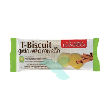 Tisanoreica 2 Linea Style Dolci e Bont T-Biscuit Gusto Mela e Cannella 50 g