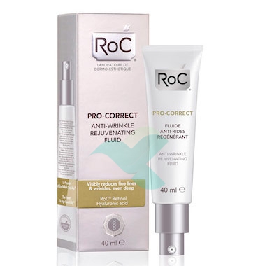RoC Linea Pro-Correct Anti-Rughe Profonde Fluido Viso Pelli Normali Miste 40 ml