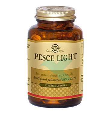 Solgar Linea Colesterolo Trigliceridi Pesce Light Integratore Alimentare 60 Perl