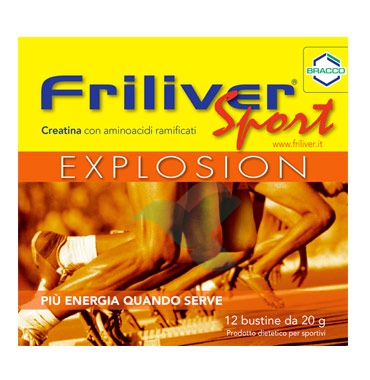Friliver Linea Vitamine Minerali Sport Explosion Integratore Alimentare 12 Buste