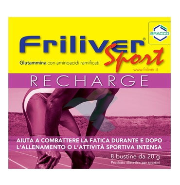 Friliver Linea Vitamine Minerali Sport Recharge Integratore Alimentare 8 Buste