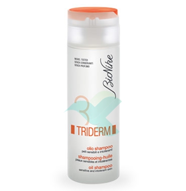 BioNike Triderm Linea Detergenza Quotidiana Olio Shampoo Corpo e Capelli 200 ml