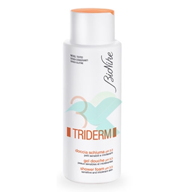 BioNike Triderm Linea Detergenza Quotidiana Doccia Schiuma Riacidificante 200 ml