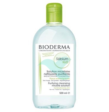 Bioderma Linea Sebium H2O Acqua Detergente Viso Pelli Grasse 500 ml