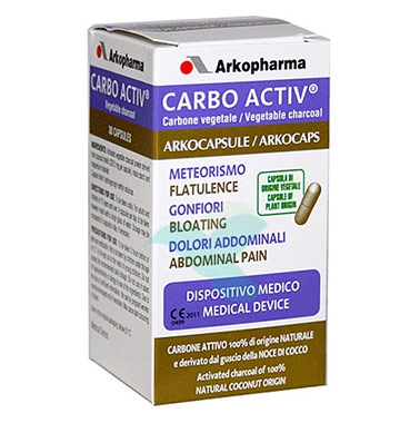Arkocapsule Linea Dispositivi Medici Digestione Sana Carbo Activ 30 Caps