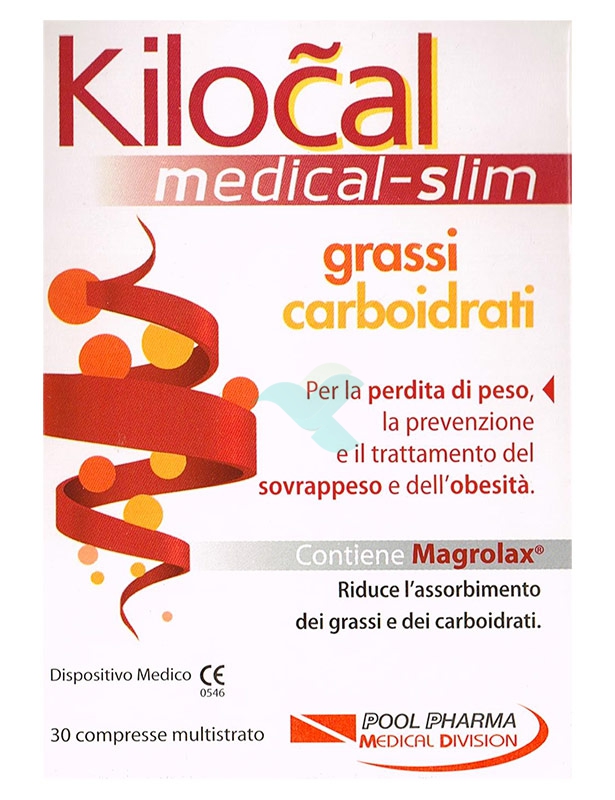 Kilocal Linea Dispositivi Medici Medical-slim Grassi Carboidrati 30 Compresse