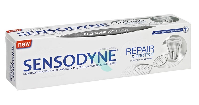 Sensodyne Linea Dispositivi Medici Ripara Proteggi Whitening Dentifricio 75 ml
