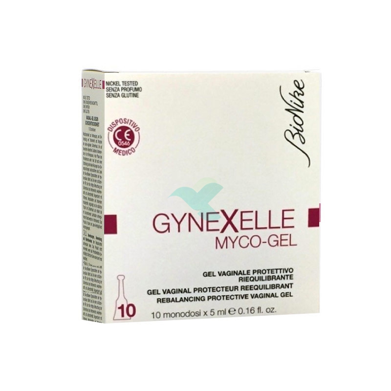 BioNike Linea Dispositivi Medici Gynexelle Myco-Gel Idratante Vaginale 10x5ml