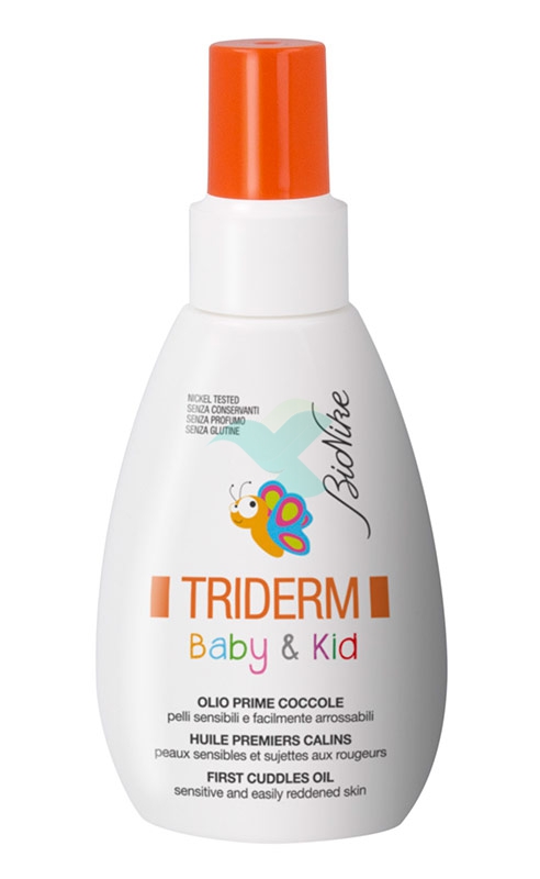 BioNike Triderm Linea Baby&Kids Olio Prime Coccole Lenitivo Protettivo 100 ml