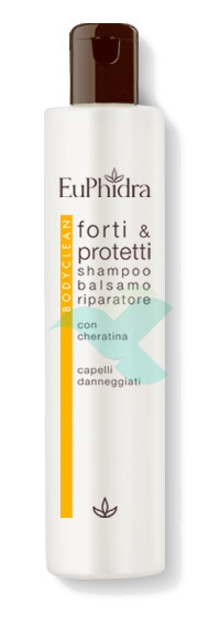 EuPhidra Linea Capelli BodyClean Forti e Protetti Shampoo e Balsamo 2 in 1 250ml