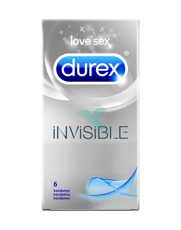 Durex Linea Dispositivi Medici Invisible Super Sensibili 6 Profilattici