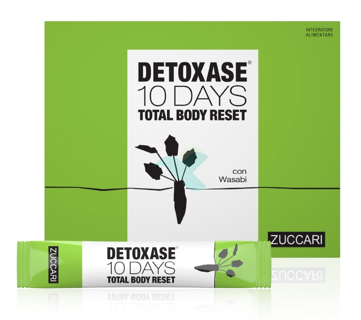 Zuccari Linea Depurativa Detoxase  10 Days Total Body Reset 10 Bustine 3 g