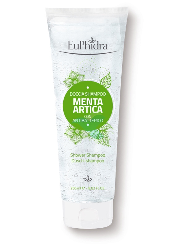 EuPhidra Linea Corpo e Capelli Doccia Shampoo Antibatterico Menta Artica 250 ml