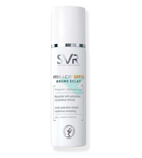 SVR Linea Hydracid SPF15 Brume clat Anti-inquinamento Illuminante 50 ml
