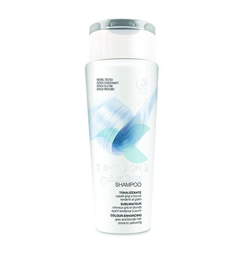 BioNike Linea Shine On Silver Touch Shampoo Tonalizzante Capelli Colorati 200 ml