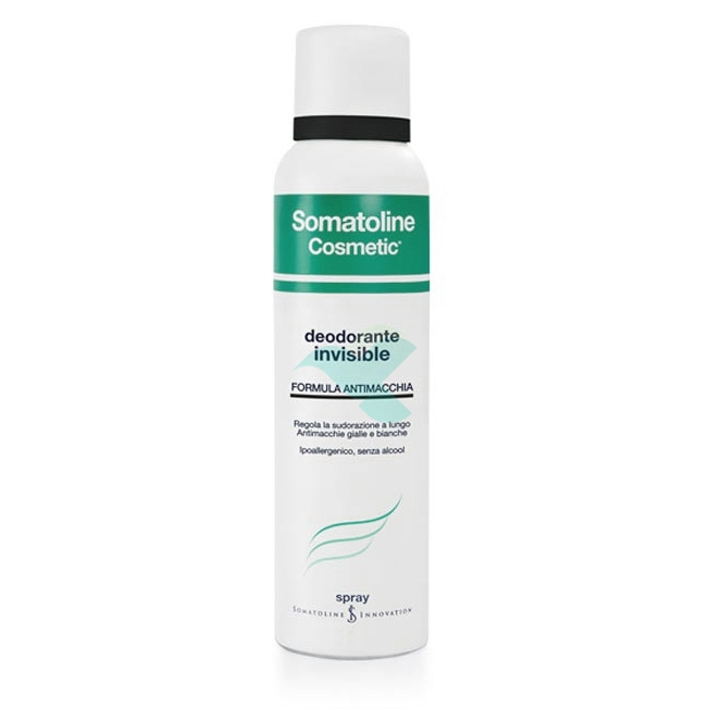 Somatoline Cosmetic Linea Corpo Deodorante Invisibile Spray Anti-Macchia 150 ml