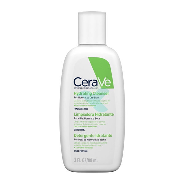 CeraVe Linea Detersione Viso Hydrating Cleanser Detergente Idratante 88 ml