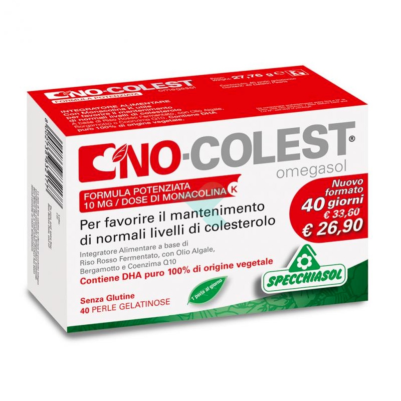 Specchiasol Linea Colesterolo NO-COLEST Omegasol Integratore 40 Perle