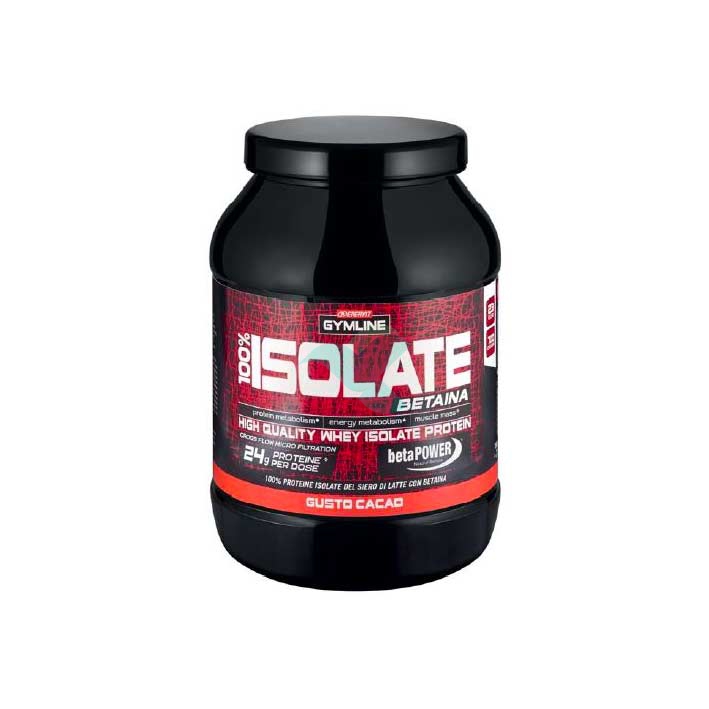 Enervit Sport Linea Gymline 100% Isolate Whey Betain Beta Power Cacao 700 g
